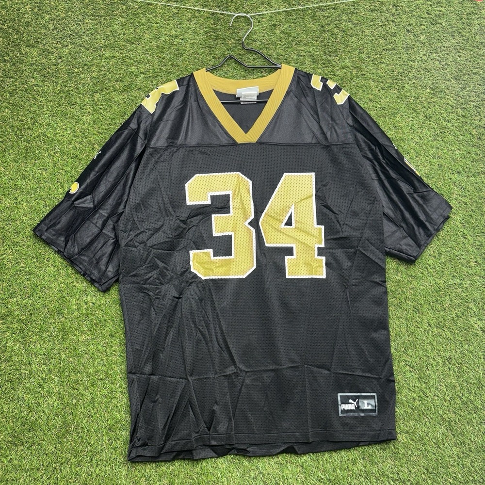 Vintage 90s New Orleans Saints Ricky Williams #34 Puma NFL Jersey Mens Large